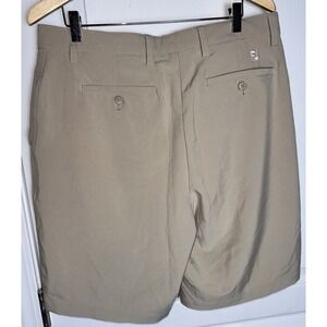 FJ footjoy Mens Performance Golf Shorts‎ Size 34 Tan